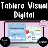 Digital Vision Board- New Years Goals (SPANISH)