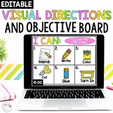 Digital Visual Directions Picture Cards and Learning Objec