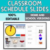 Digital Visual Schedule for Special Education | Google Slides 