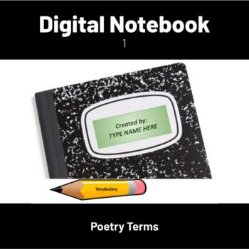 Preview of Digital Vocabulary Notebook 1
