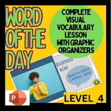 Digital Vocabulary Word of the Day, Activities, Graphic Or