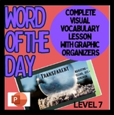 Digital Vocabulary Word of the Day, Activities, Graphic Or