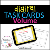 Digital Volume Task Cards for use w Google Slides or PowerPoint