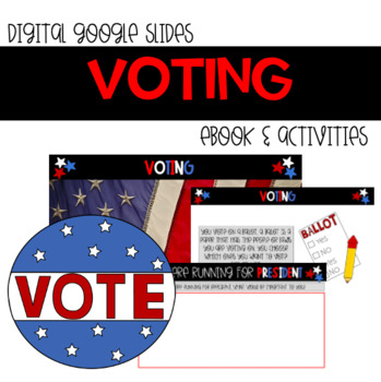 Preview of Digital Voting Activities for Primary