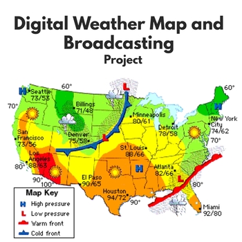 weather map for students