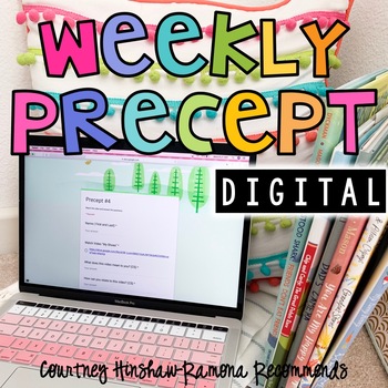 Preview of Digital Weekly Precept Resource