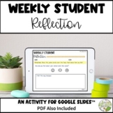 Digital Weekly Student Reflection 