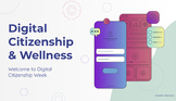 Digital Wellness and Digital Citizenship Bundle Grades 5-8