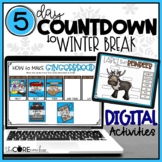 Digital Winter Break 5 Day Countdown - Digital Winter Them