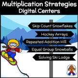 Digital Winter Sports & Activities Multiplication Strategy