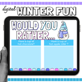 Digital Winter Would You Rather {Winter, Holiday, Christmas Game}
