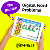 Digital Addition and Subtraction Word Problems - Bundle