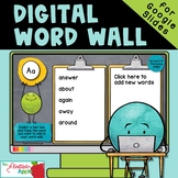 Digital Word Wall - Personal Word List - Student-Created -