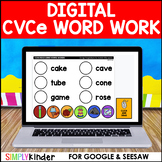 Digital Word Word - CVCe for Google & Seesaw