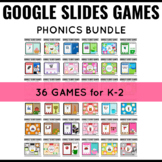 Phonics Digital Games Bundle | 36 No Prep Word Work Centers