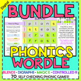 Digital Wordle Game for Phonics Practice, BUNDLE