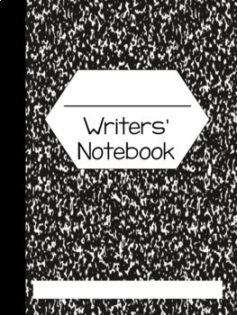 Preview of Digital Writers' Notebook | Customizable | Distance Learning | Interactive 
