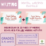 Digital Writing Bundle | Graphic Organizers and Writing Ch