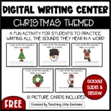 Digital Writing Center | Christmas Themed | Distance Learning