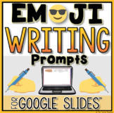 Digital Writing Prompts in Google Slides™| EMOJI Edition