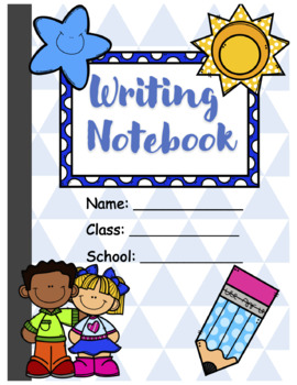 Preview of Digital Writing Notebook | 17 Writing Templates | Printable | Remote Learning