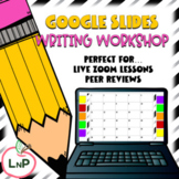 Digital Writing Process Template and Peer Reviews for Writ