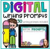 Digital Writing Prompt Slides - Distance Learning