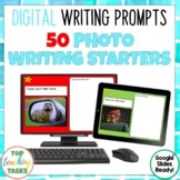 Digital Photo Writing Prompts for Google Classroom | Quick Writes