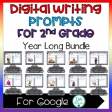 Differentiated Second Grade Digital Writing Prompts for All Year