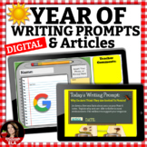 Digital Writing Prompts with RACE Strategy Full Year
