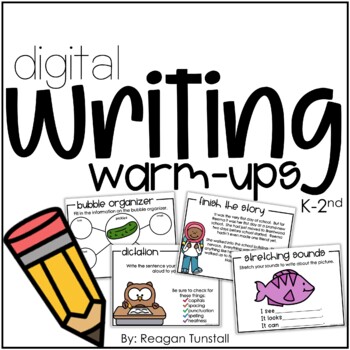Preview of Digital Writing Warm-Ups