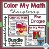 Christmas Color By Number | Digital Math Activities | Goog