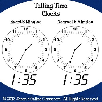 Preview of Digital and Analog Clocks Clip Art | Clipart Commercial Use