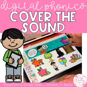 Preview of Digital and Interactive Phonics Practice - Cover the Sound