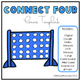 Digital and Paper Connect 4 Interactive Game Board