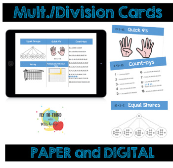 Preview of Digital and Paper Multiplication and Division Handouts