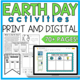 Digital and Print Earth Day Activities | Distance Learning
