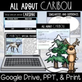 Digital and Printable Caribou Nonfiction Activities