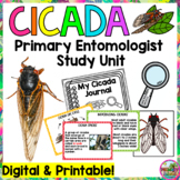 Cicada Unit Study, Presentation, Student Journal and Craft