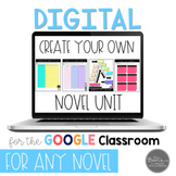Digital and Printable Create Your Own Novel Unit for Middl