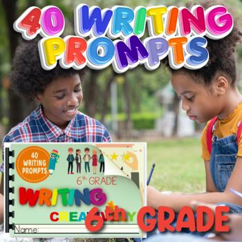 Digital and Printable Editable 6th Grade Writing Creatively Workbook