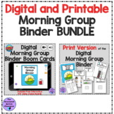 Digital and Printable Morning Meeting Binder BUNDLE for Sp