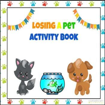 Preview of Digital and Printable Pet Grief Activity Book