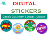 Digital appreciation stickers | distance learning | Google