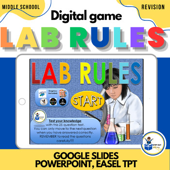 Preview of Scientific method, lab safety: Digital activity/worksheet/, informational text