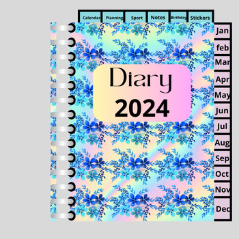 Preview of Digital planner 2024 for tablet      Diary 2024 for tablet