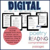 STAAR Poetry Reading Comprehension Passages practice asses