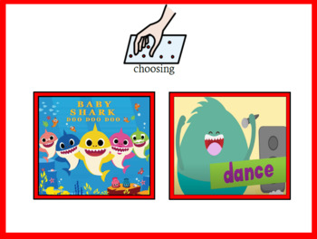 Preview of Digital song choosing boards - Communication, pre-verbal, ASC, SLD, PMLD