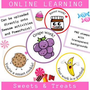Preview of Digital stamps: Sweets & Treats