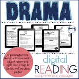 Digital Elements of Drama Activities STAAR DRAMA Reading P